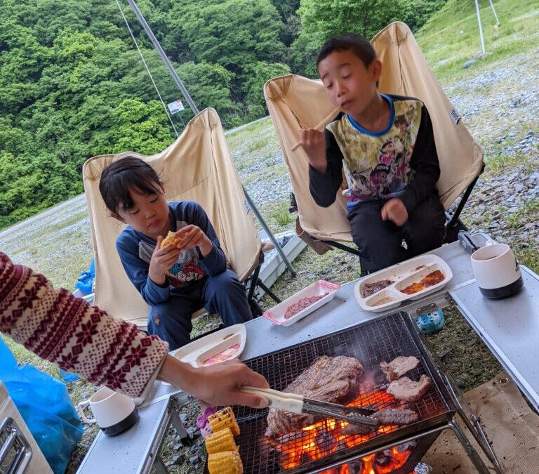 BBQが出来るRVパーク