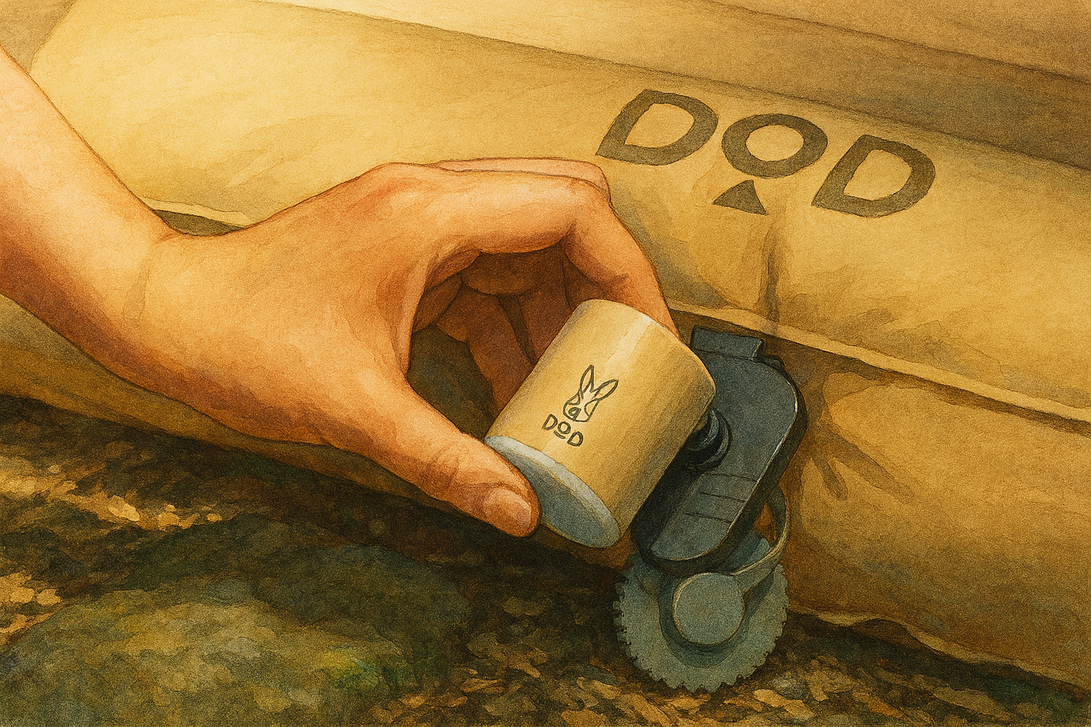 DOD ソトネノエアポンプとは？極厚マットをスムーズに膨らませる専用ポンプをレビュー！