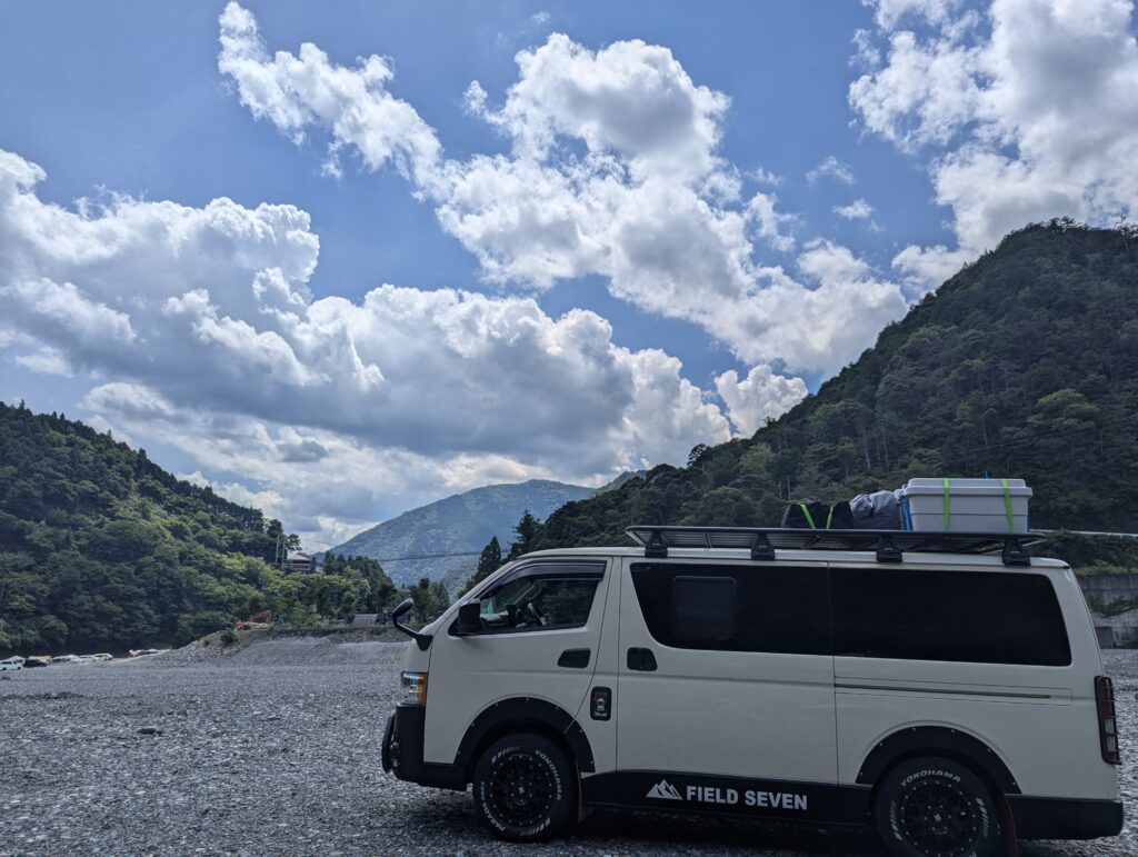 キャンプに行くときも荷物を気にせずに持っていける!