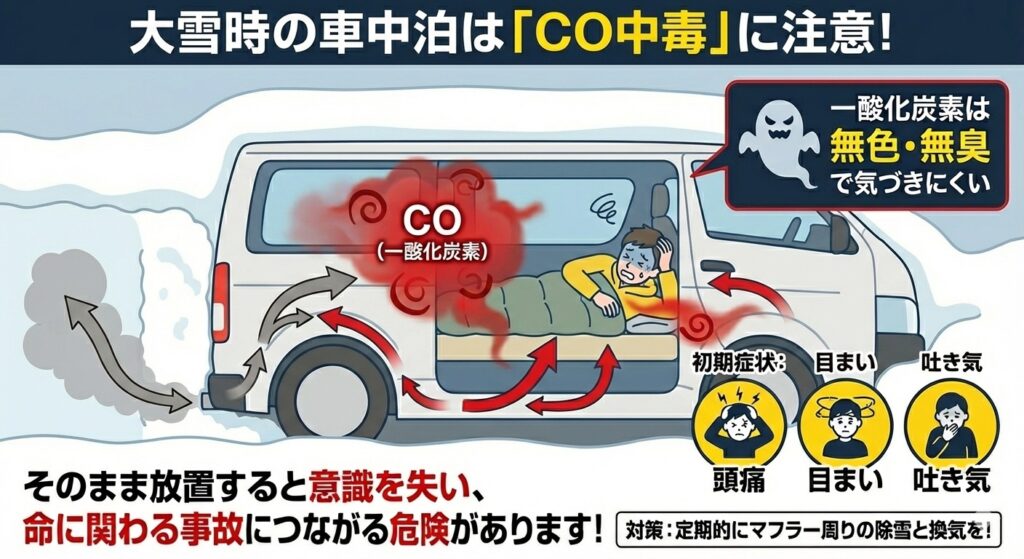 一酸化炭素中毒の注意喚起