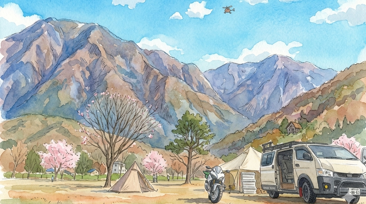 中蒜山オートキャンプ場｜料金・予約・サイトの様子を実体験ブログ【岡山】