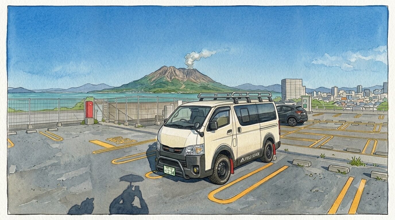 【2026年】九州車中泊旅モデルコース完全ガイド｜実際に走った5日間1080km
