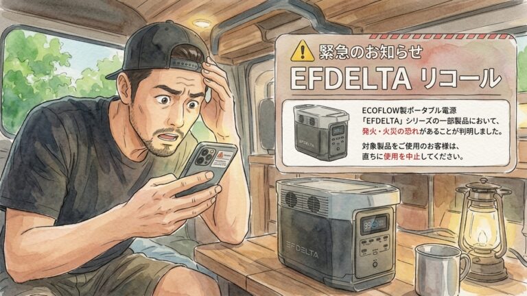EcoFlow DELTA 2｜EFDELTAのリコール交換から1年使い倒した正直レビュー【メリット・デメリット全部載せ】